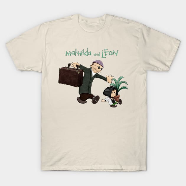 Mathilda and Leon T-Shirt by plane_yogurt